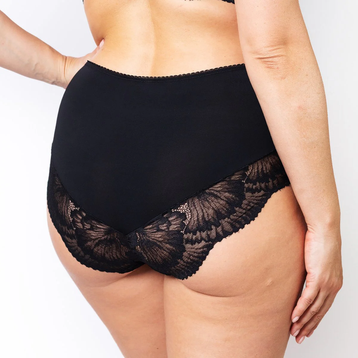 Culotte taille haute - Loane  - Noir - Image 2