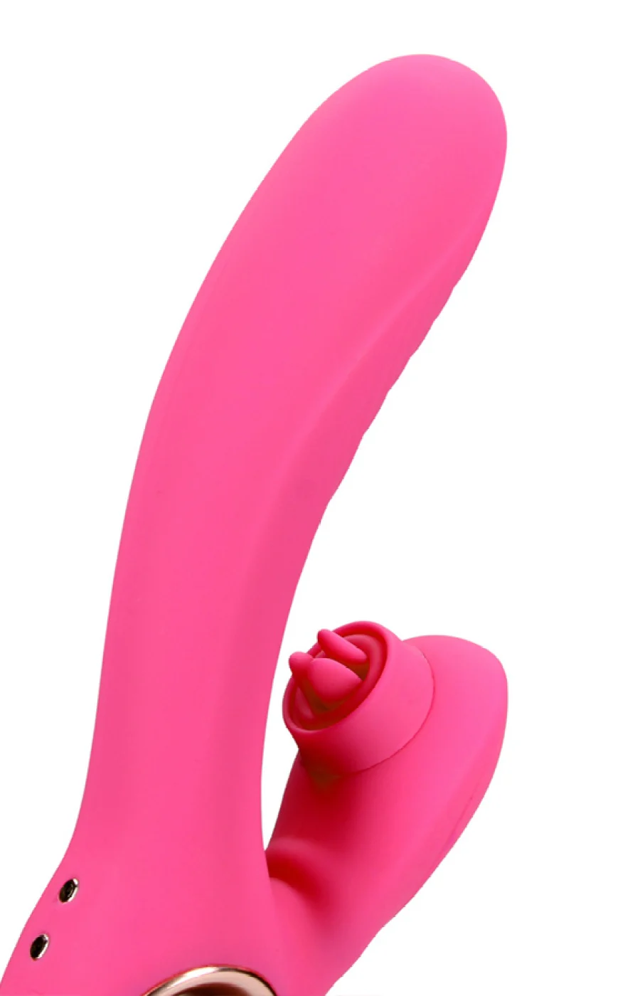 Vibromassseur chauffant - Rose - Image 6