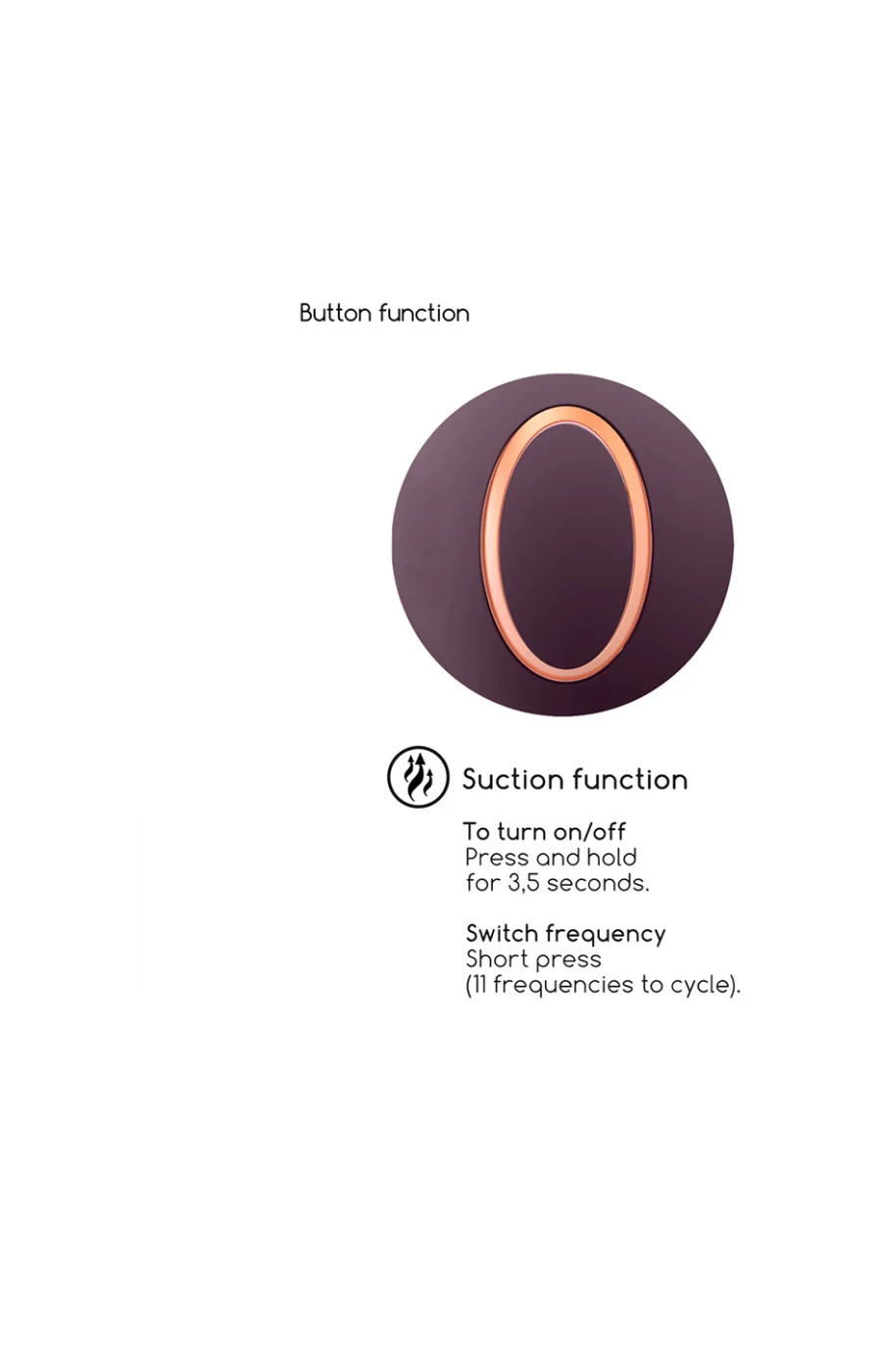 Stimulateur clitoridien - Seductive - Violet - Image 3