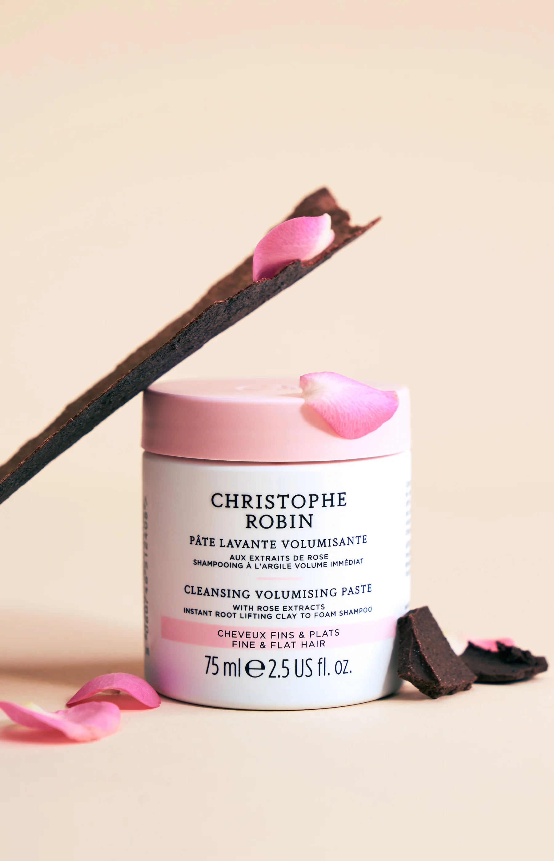 Pâte lavante volumisante - Extraits de rose - 75 ml - Image 4