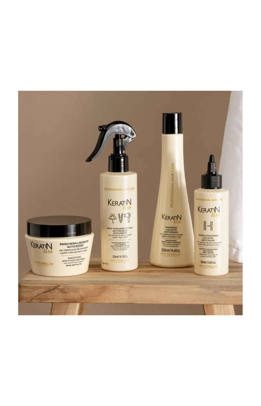 Sérum lissant- Kératine & huile d'avocat - Cheveux fins - 150 ml - Image 3