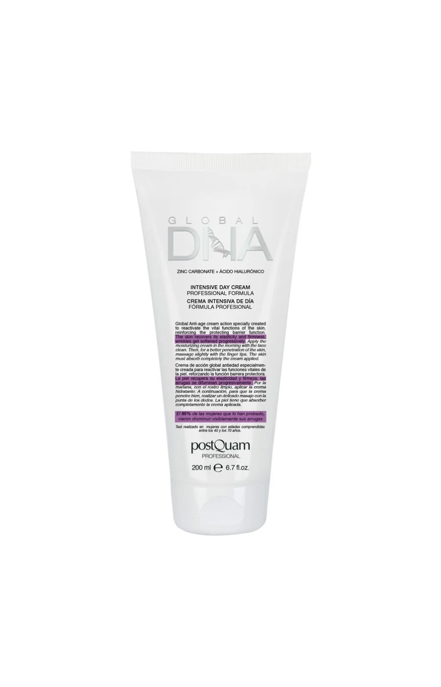 Crème nutritive intense de jour - Acide hyaluronique - 200 ml