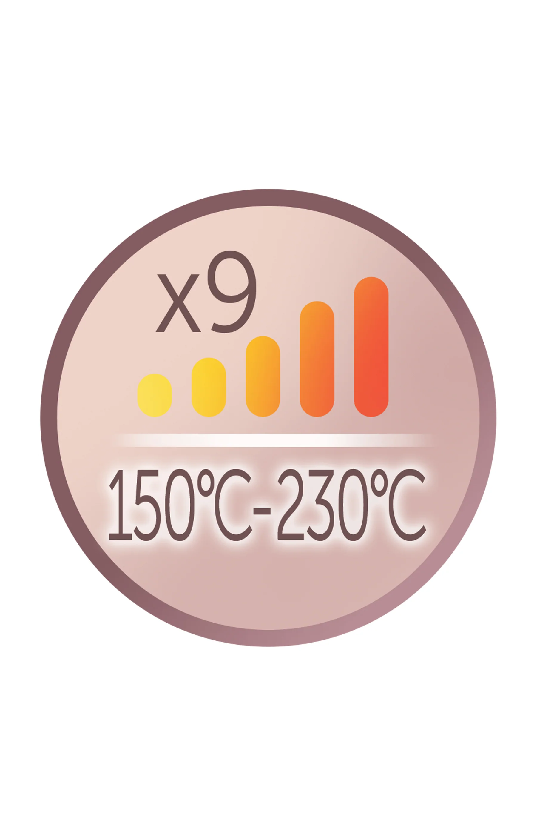 Lisseur - Pro-Luxe - 230° - Blanc nacré - Image 3