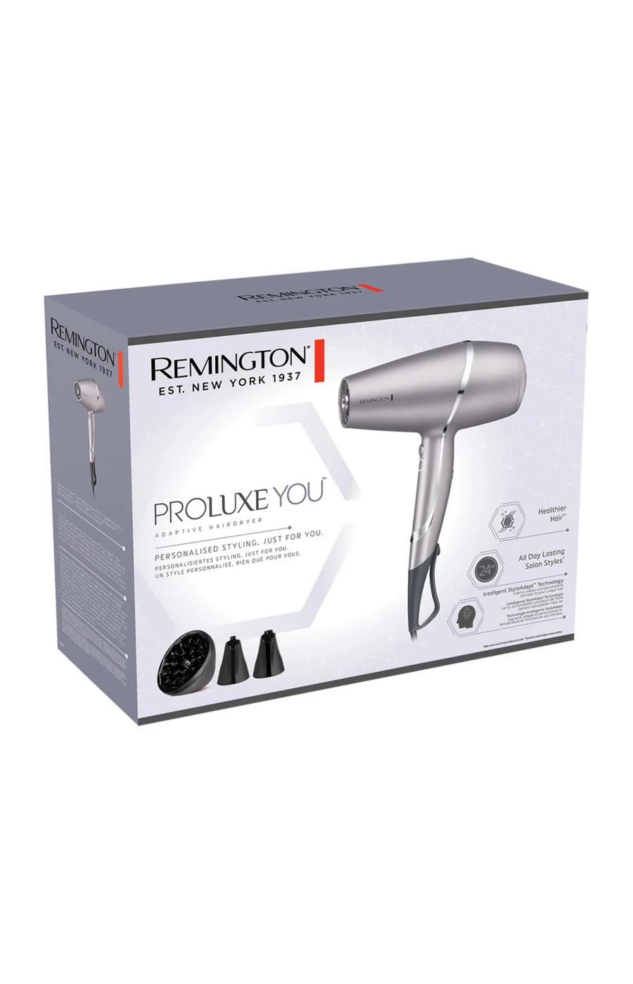 Sèche-cheveux  - Pro-Luxe You - 2400 W - Gris - Image 4