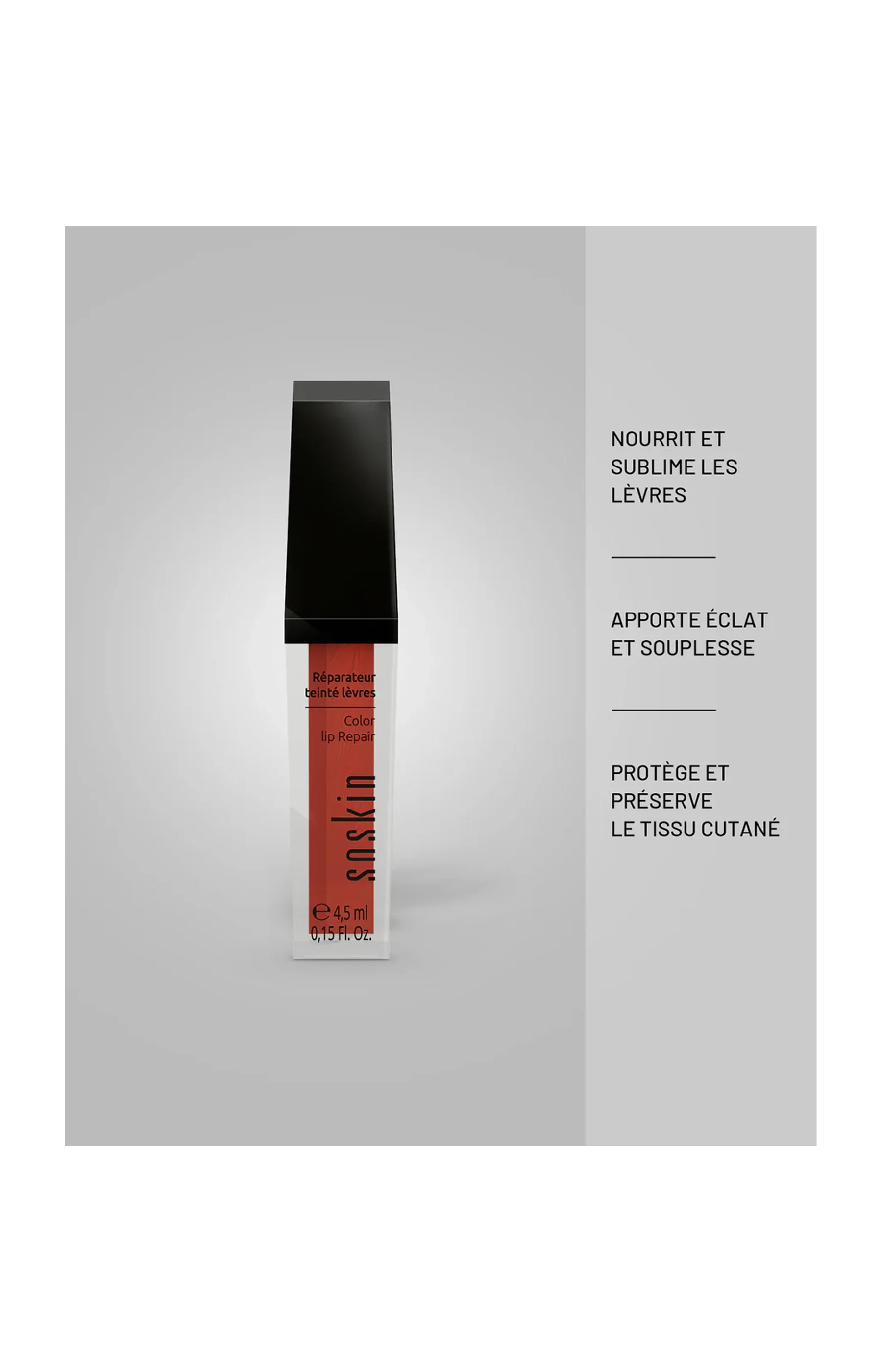 Huile à lèvres réparatrice teintée - 4,5 ml - Image 3