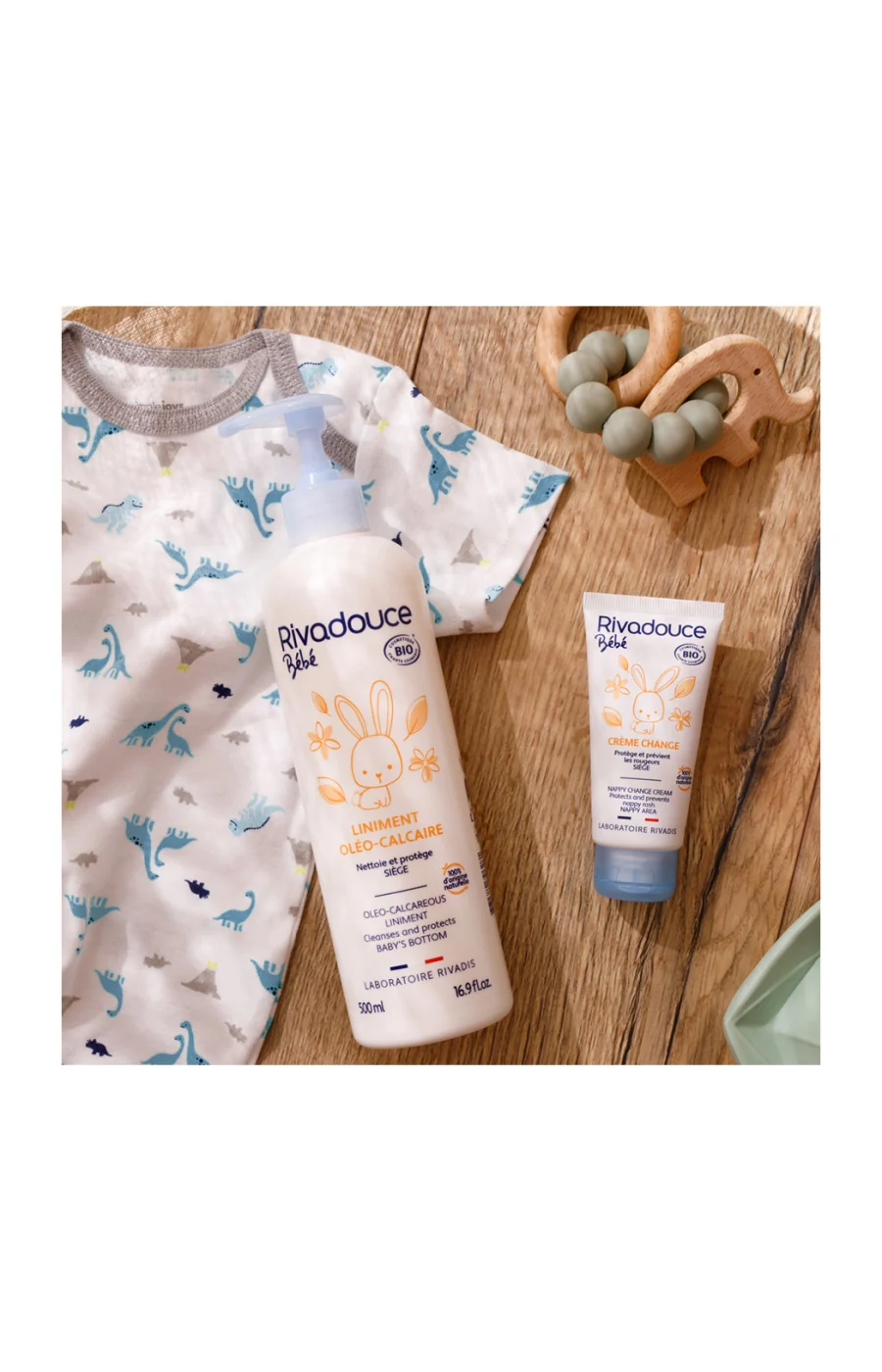 Liniment oléo-calcaire bio - Corps - Bébé - 500 ml - Image 2