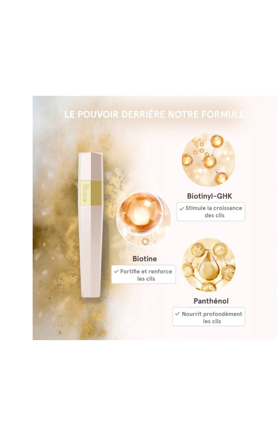 Sérum de croissance - Cils - Roselash Advanced - 3 ml - Image 2