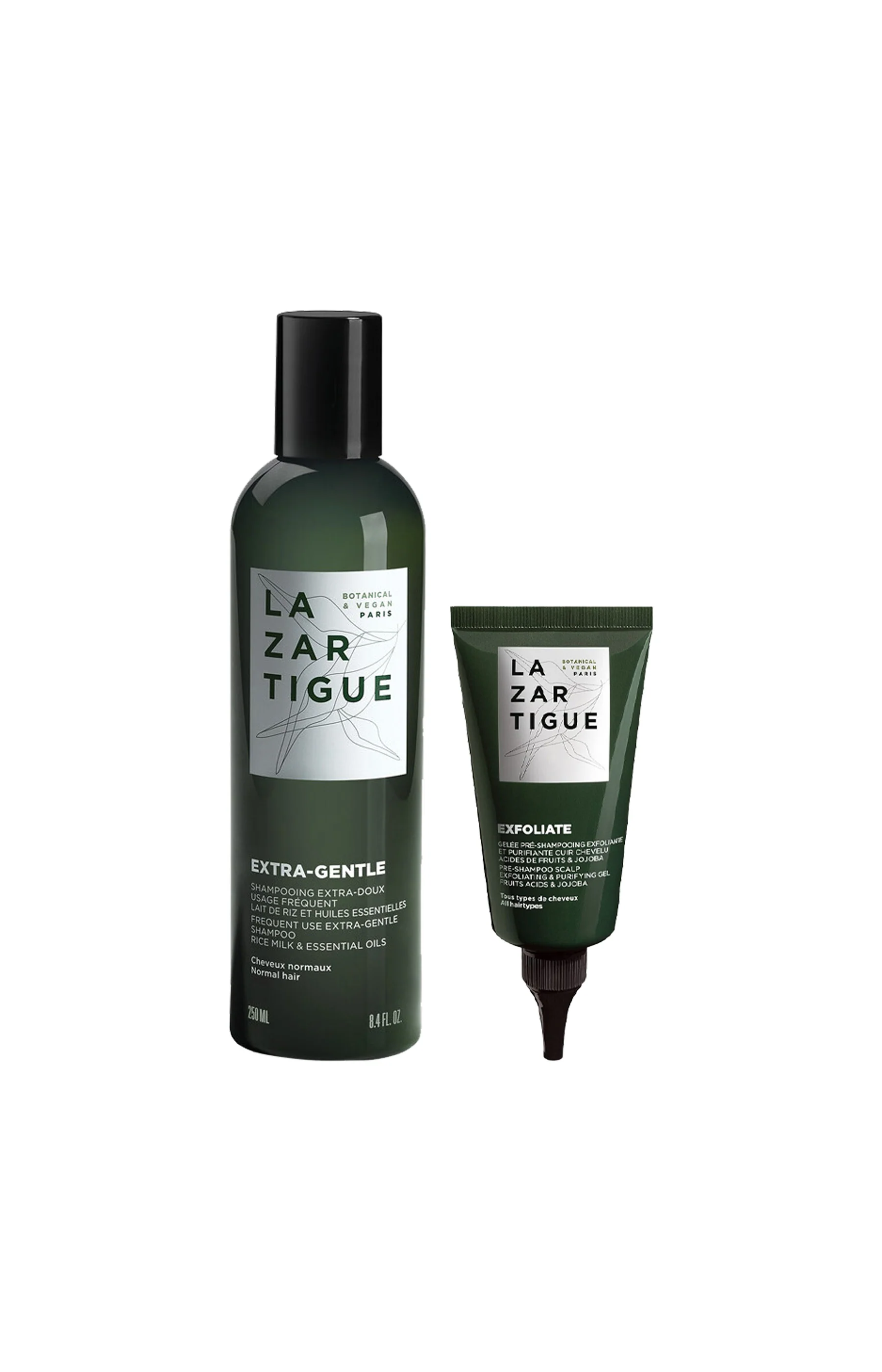 Shampoing réparateur & gelée apaisante - Centella asiatica - Cuirs chevelus sensibles