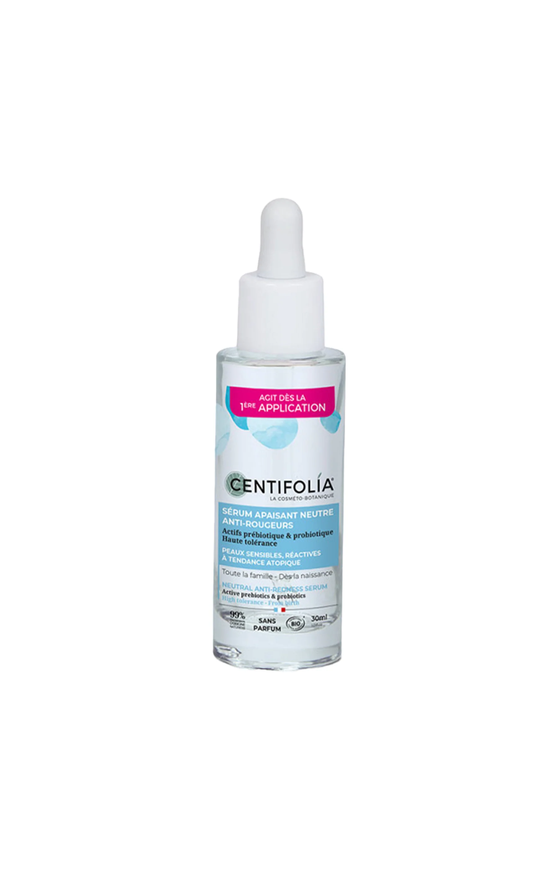 Sérum apaisant anti-rougeurs - Peaux sensibles - 30 ml