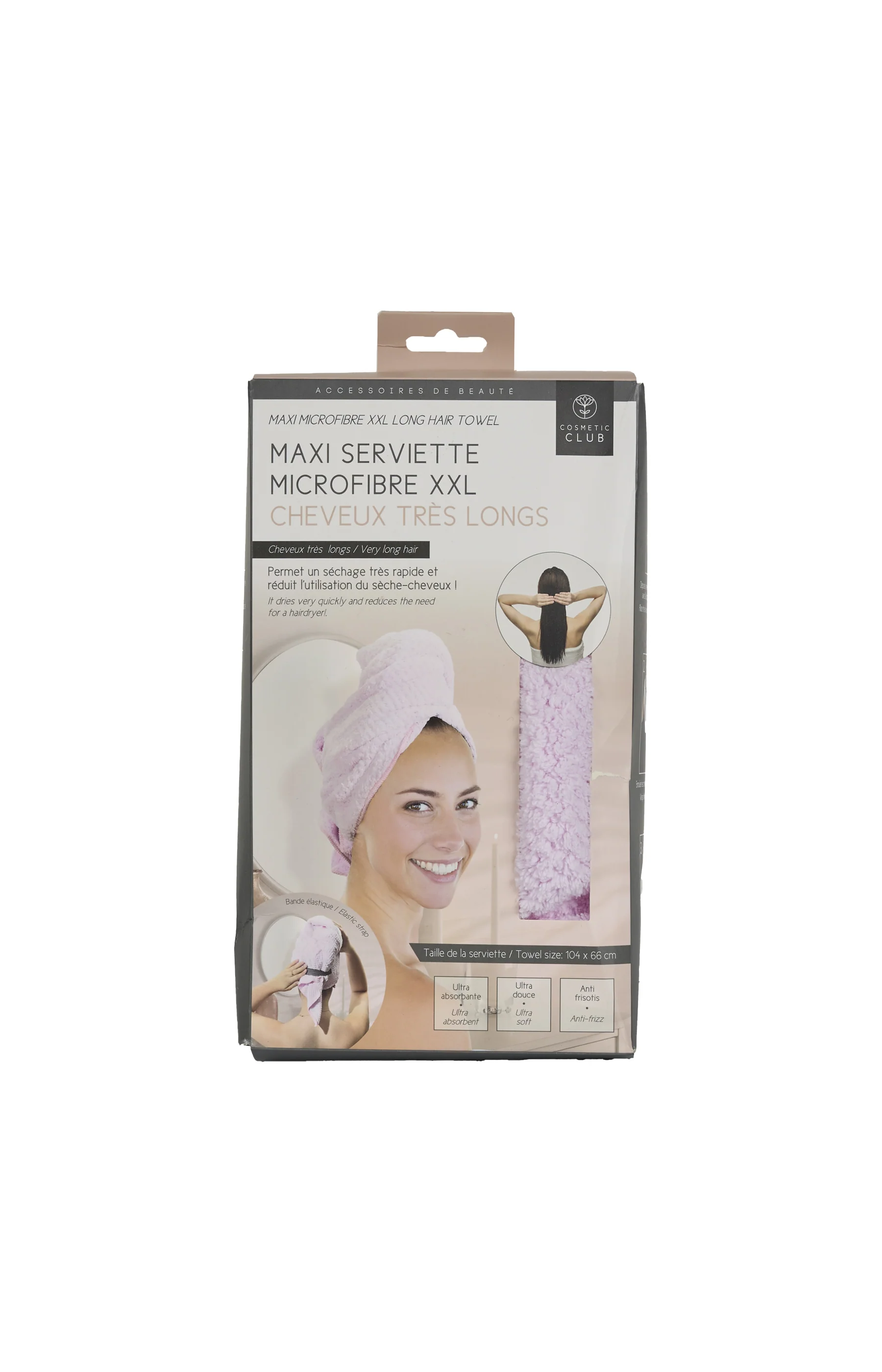 Serviette microfibre - Spécial cheveux - Image 2