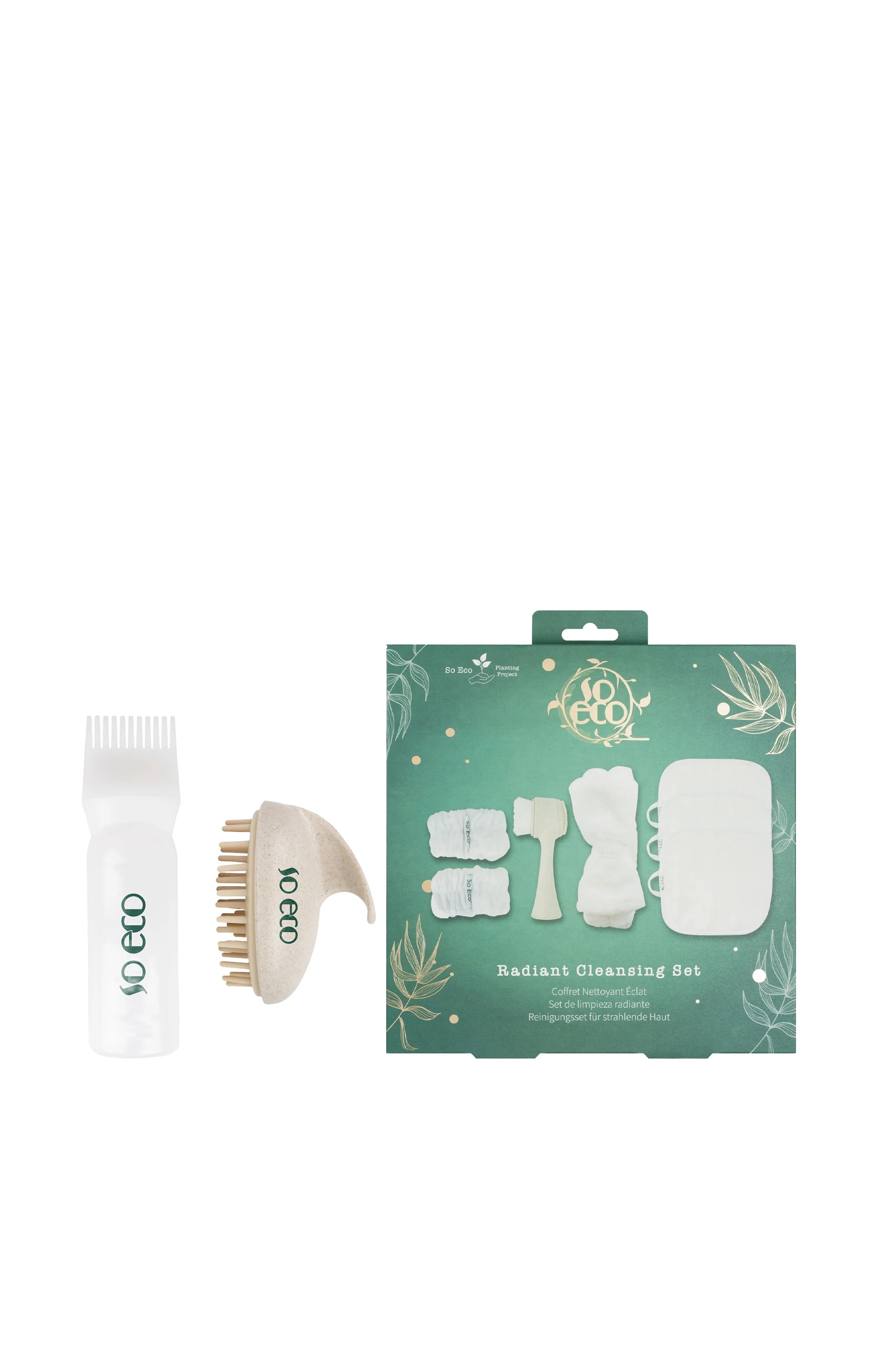 Set d'accessoires & nettoyant - Cuir chevelu & visage