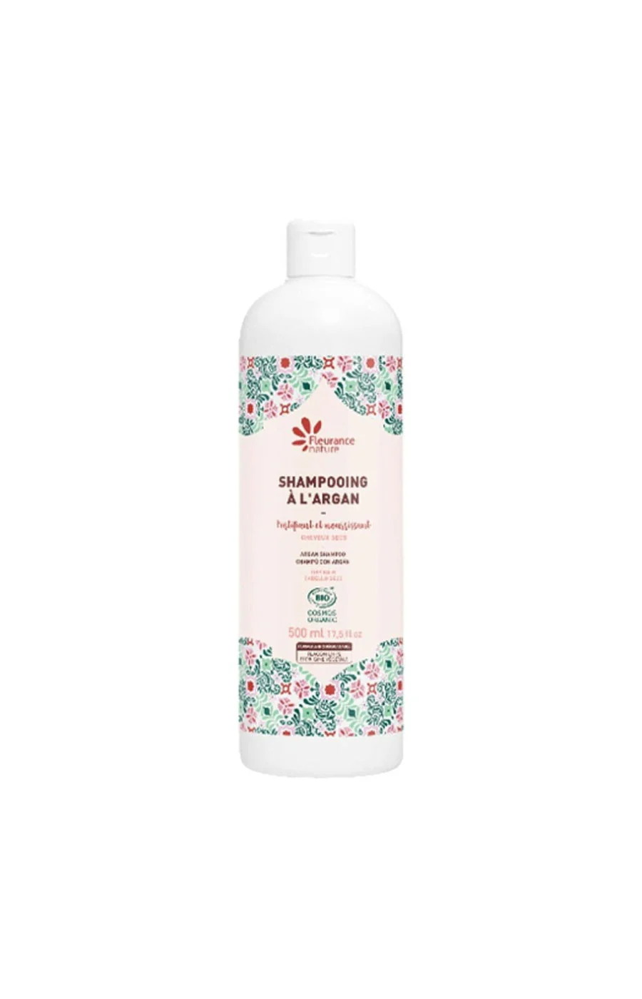 Shampoings bio fortifiants & nourrissants - Huile d'argan - Cheveux secs & abîmés - 2 x 500 ml