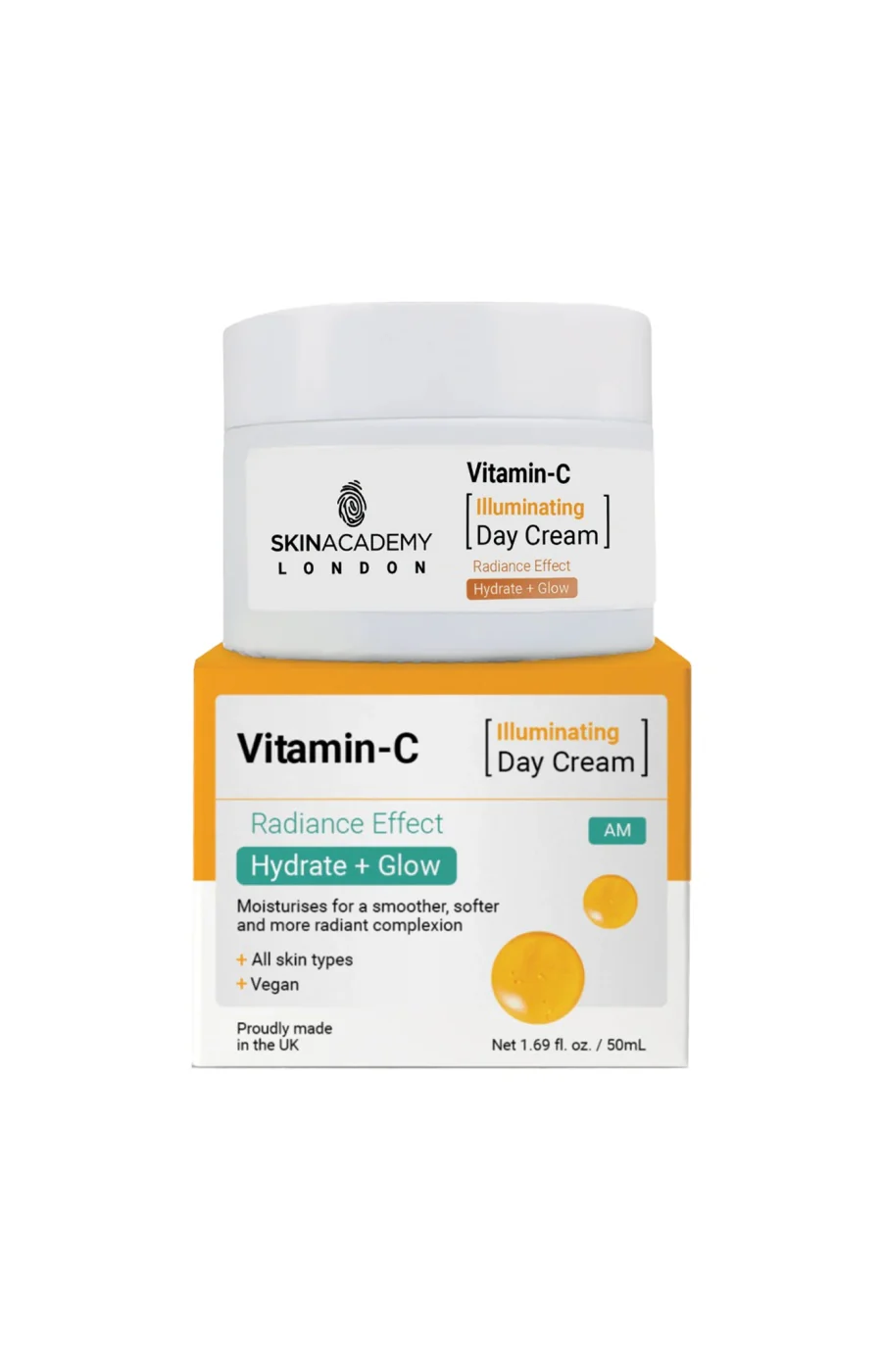 Crème de jour illuminatrice - Glow boost - Vitamine C - Visage - 50 ml