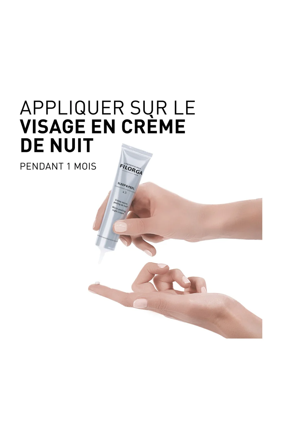 Crème de nuit - Sleep & Peel - AHA & BHA - Visage - 40ml - Image 6