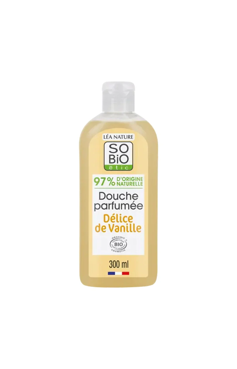 Gel douche bio - Vanille - Corps - 300 ml
