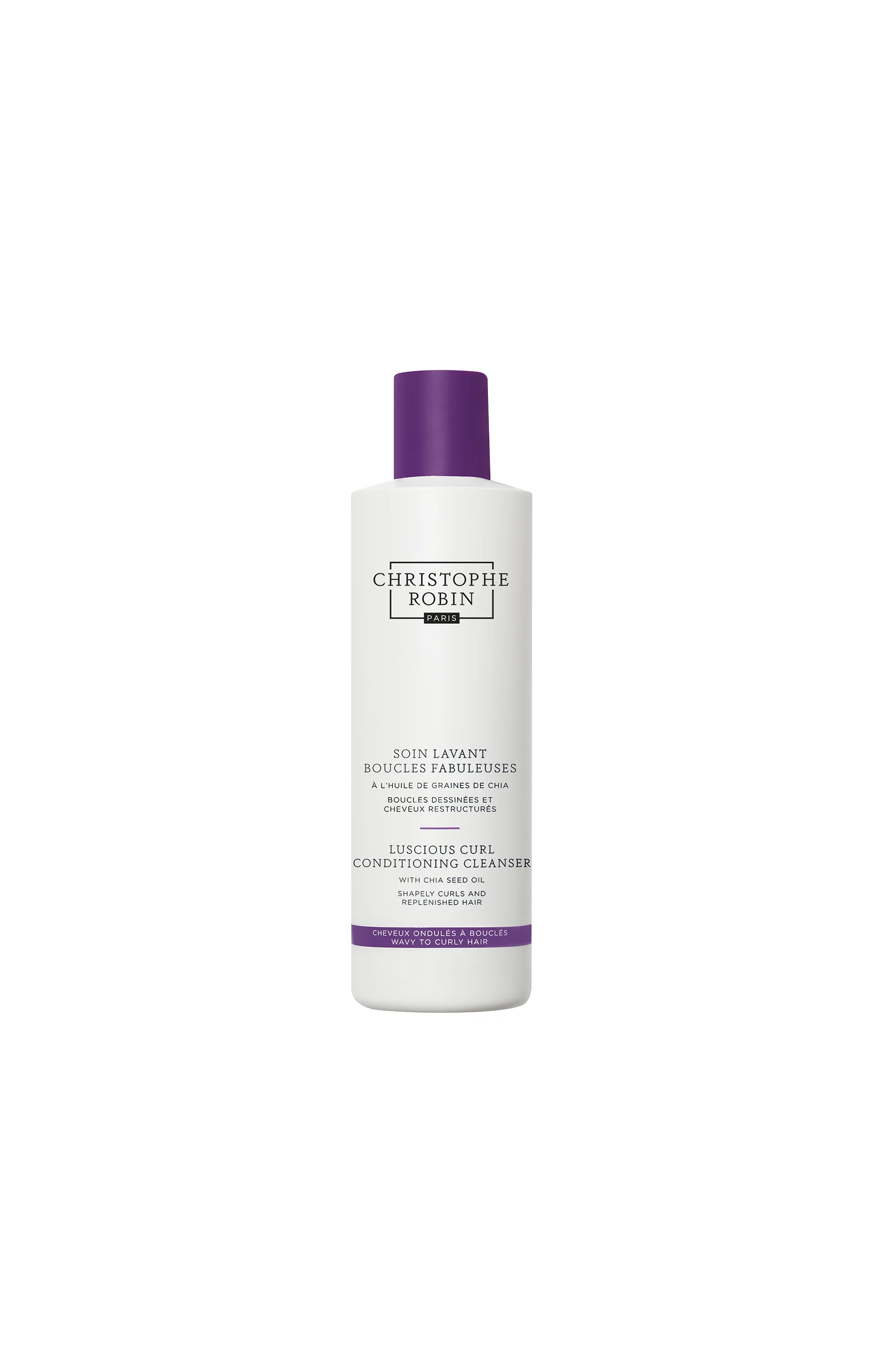 Soin lavant - Huiles de graines de chia - Cheveux bouclés & ondulés - 250 ml - Image 2