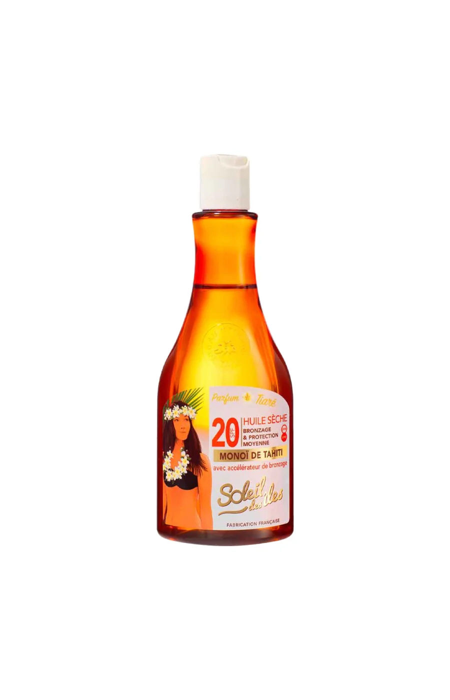 Huile sèche protectrice SPF 20 - Parfum des îles - 150 ml