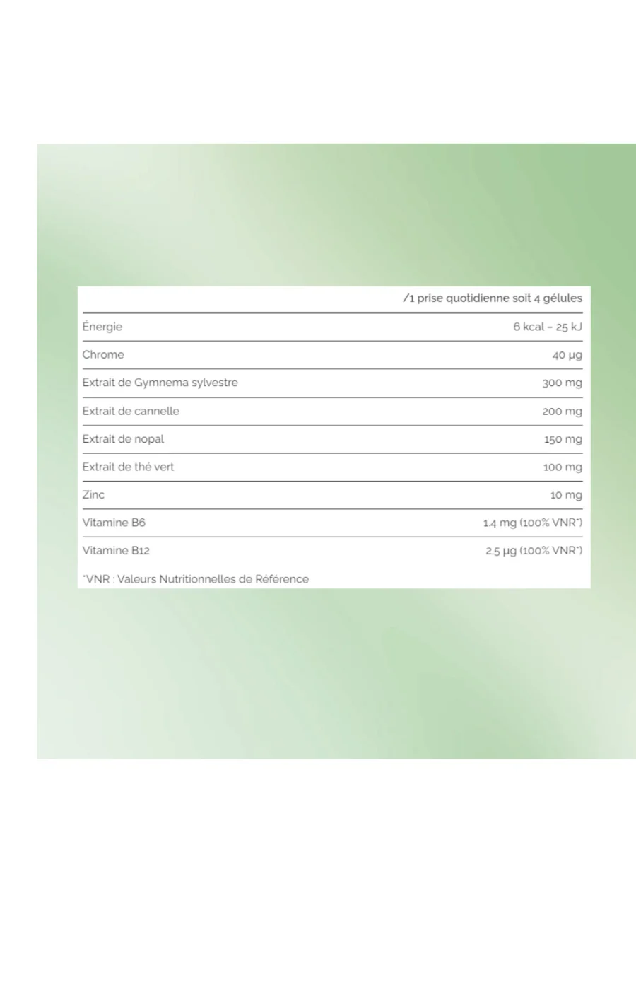 Cure stop aux sucres - Chrome - 1 mois - Image 4