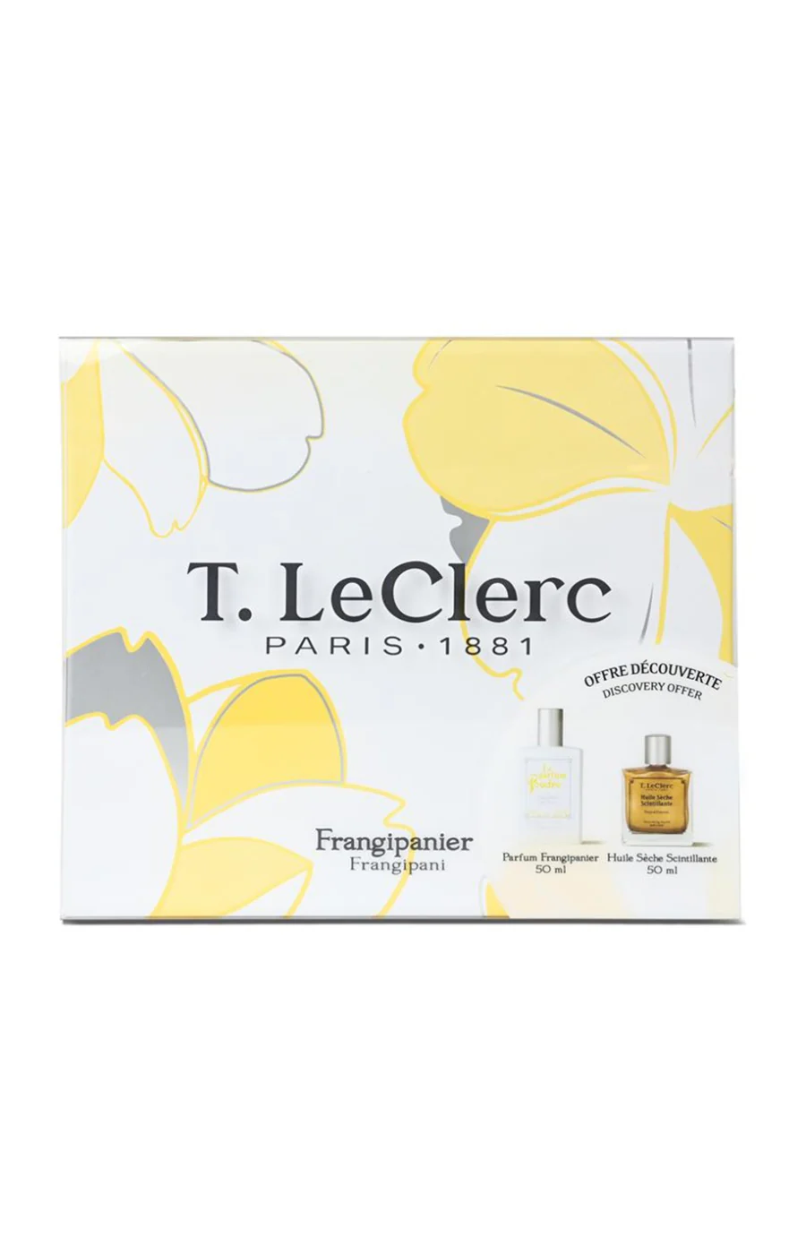 Coffret Frangipanier Eau de parfum & huile scintillante - Floral - 50 ml - Image 2