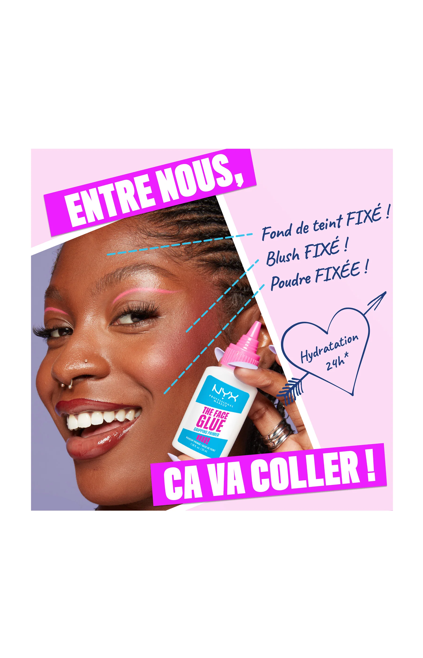 Base de teint longue tenue - The Face Glue - Image 4