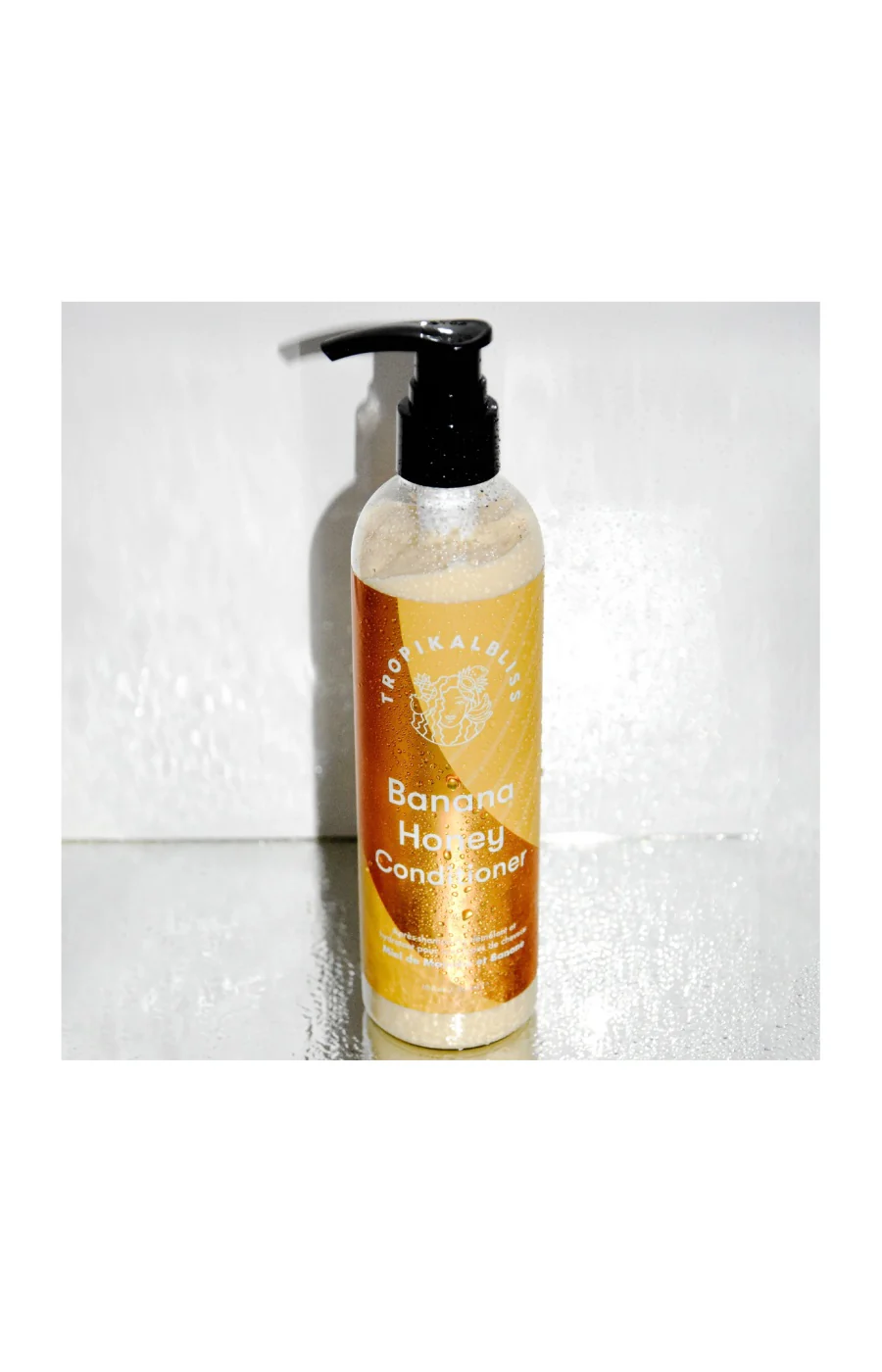 Après-shampoing hydratant & démêlant - Miel & banane - Cheveux bouclés - 300 ml - Image 4