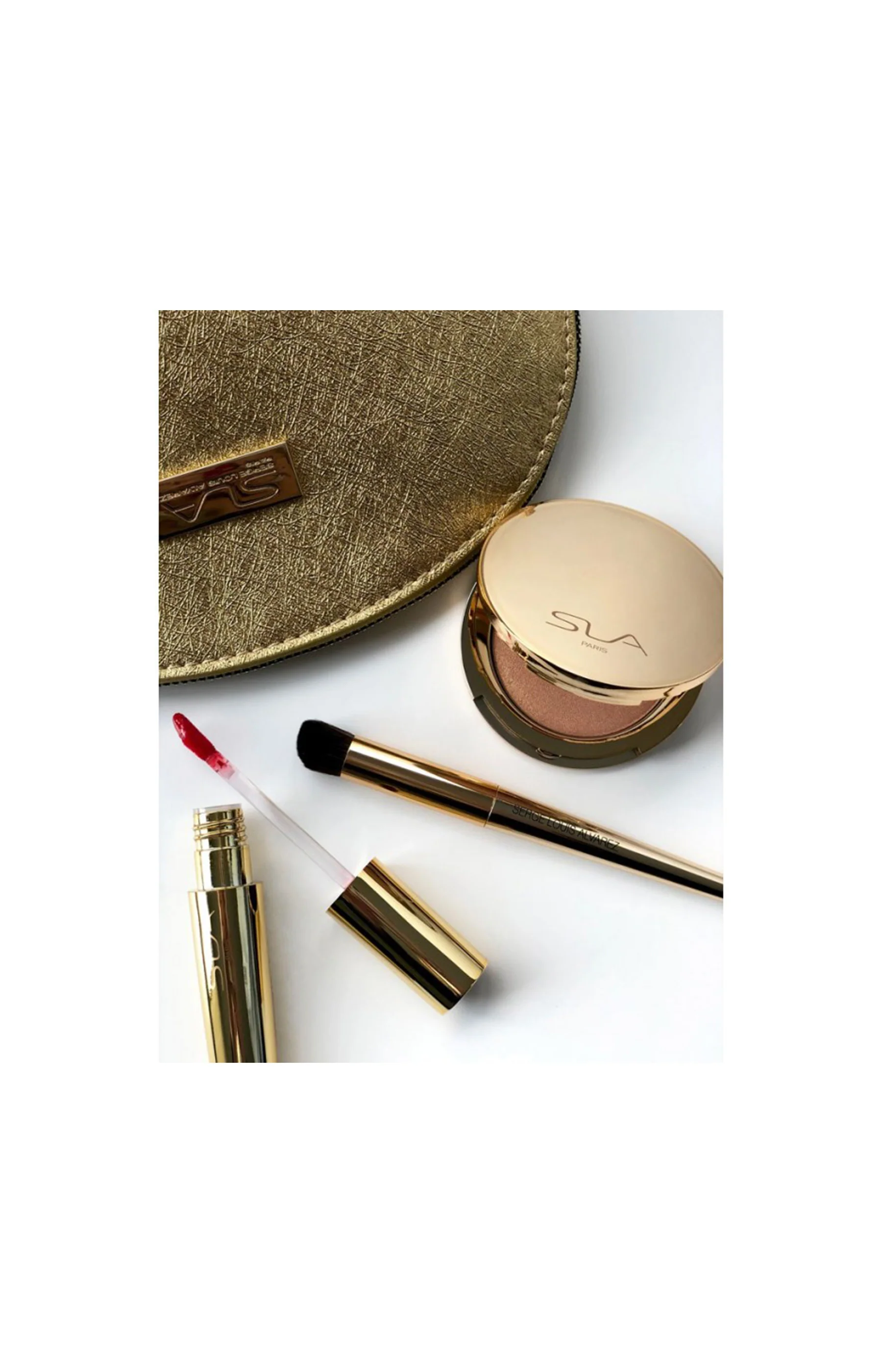Trousse dorée - Teint & lèvres - 3 produits - Image 2