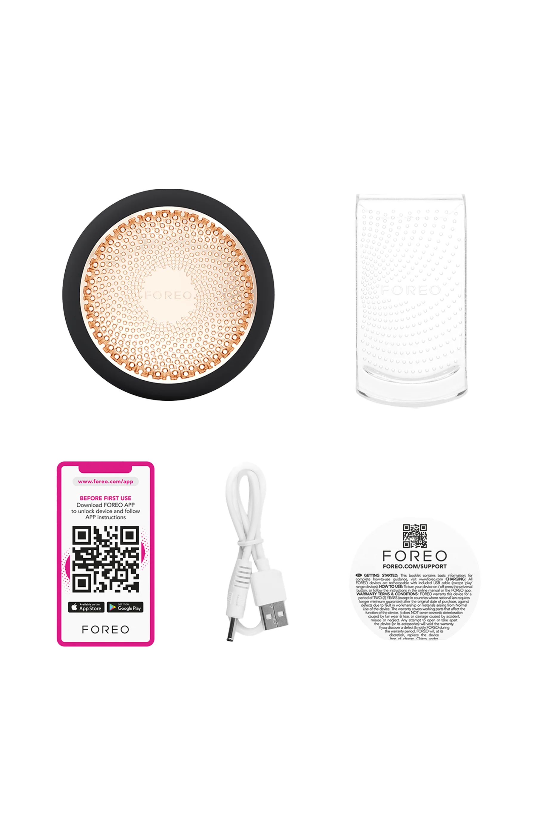 UFO™ 3- Appareil masques & luminothérapie intelligents - Visage - Noir - Image 5