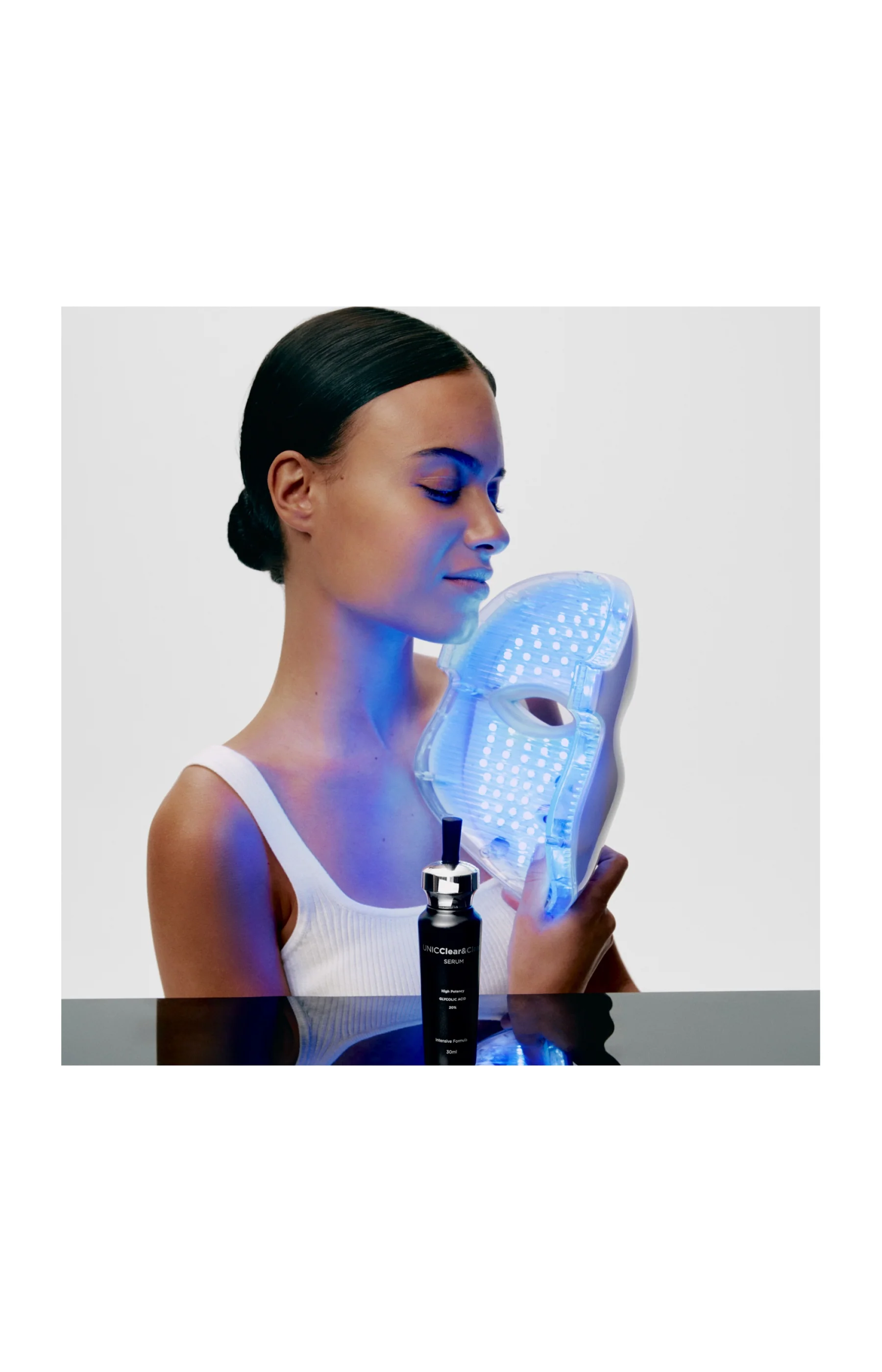 Masque de luminothérapie LED - Visage - Image 2
