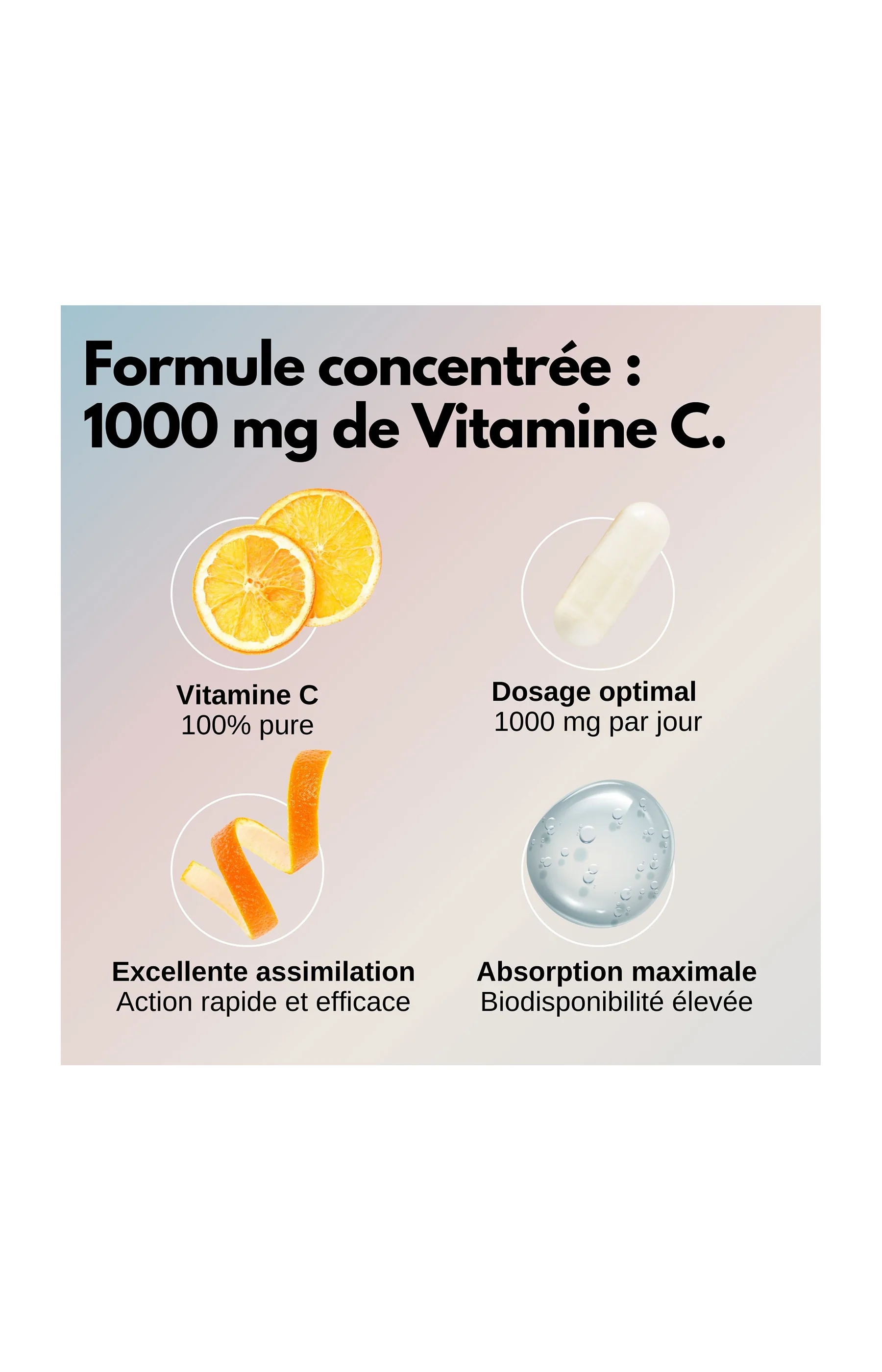 Cure énergie - Vitamine C - 1 mois - Image 3