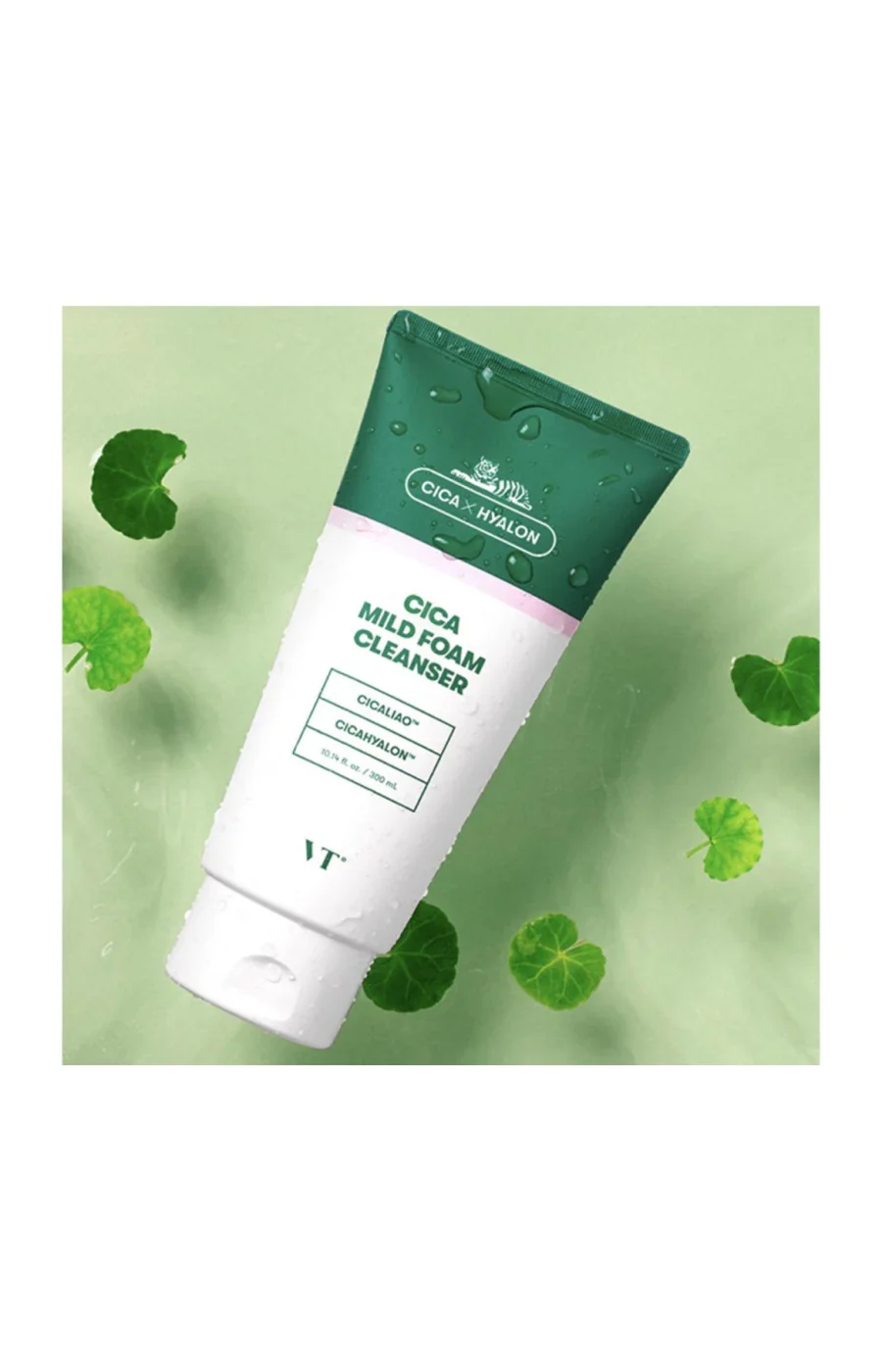 Vt Comsetics - Nettoyant visage - Cica Mild Foam Cleanser - 300 ml - Image 2