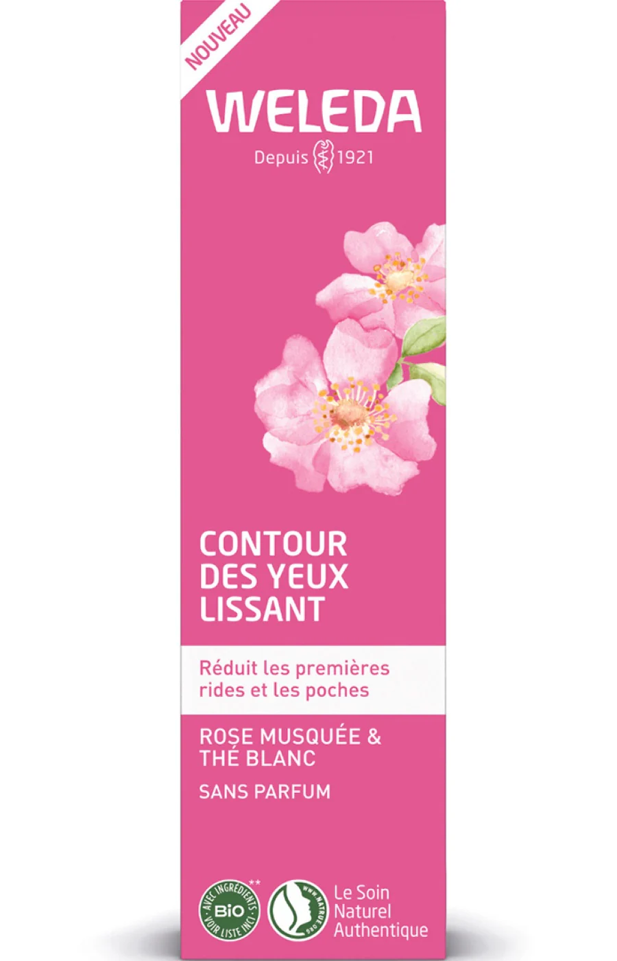 Contour des yeux lissant - Rose musquée & thé blanc - Image 4