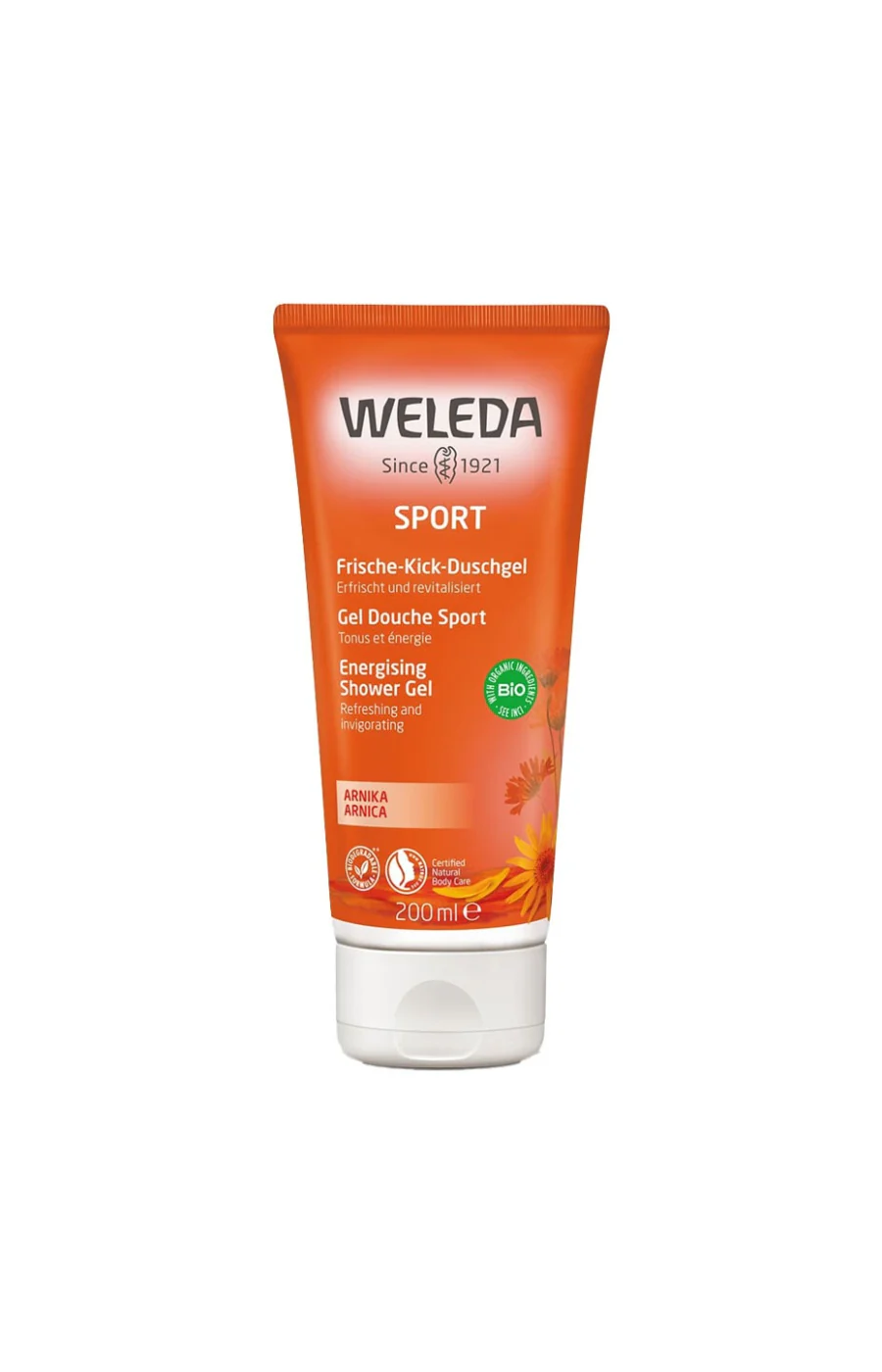Gel douche sport bio - Arnica - 200 ml