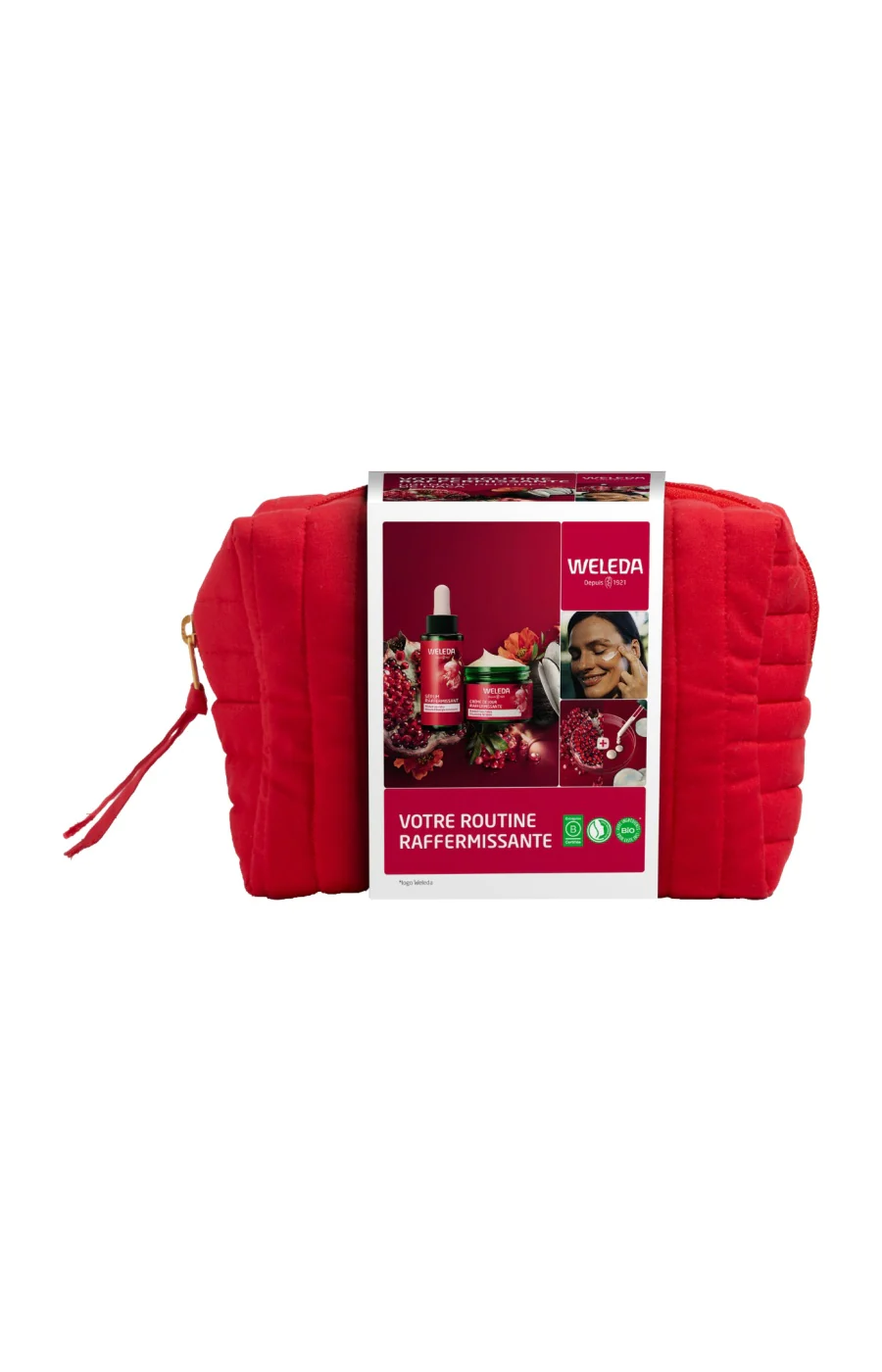 Trousse routine raffermissante  - Grenade & peptides de maca - Visage - 2 produits