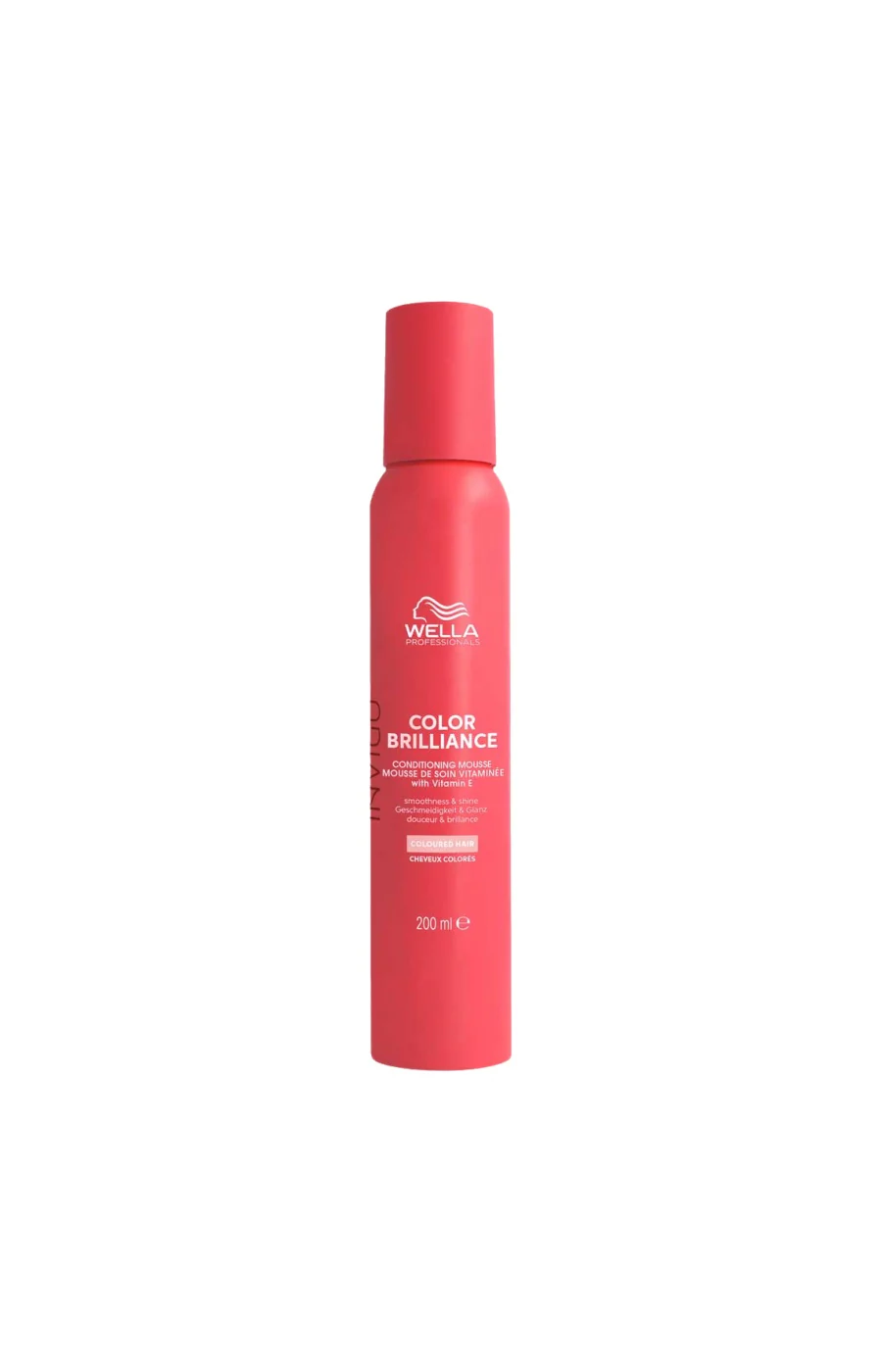 Mousse protectrice de couleur Invigo Wella Cheveux secs ou fragilisés - 200 ml - Image 2