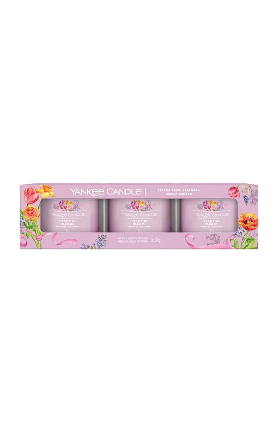 Coffret bougies votives - Bouquet artisanal - 3 x 37 g