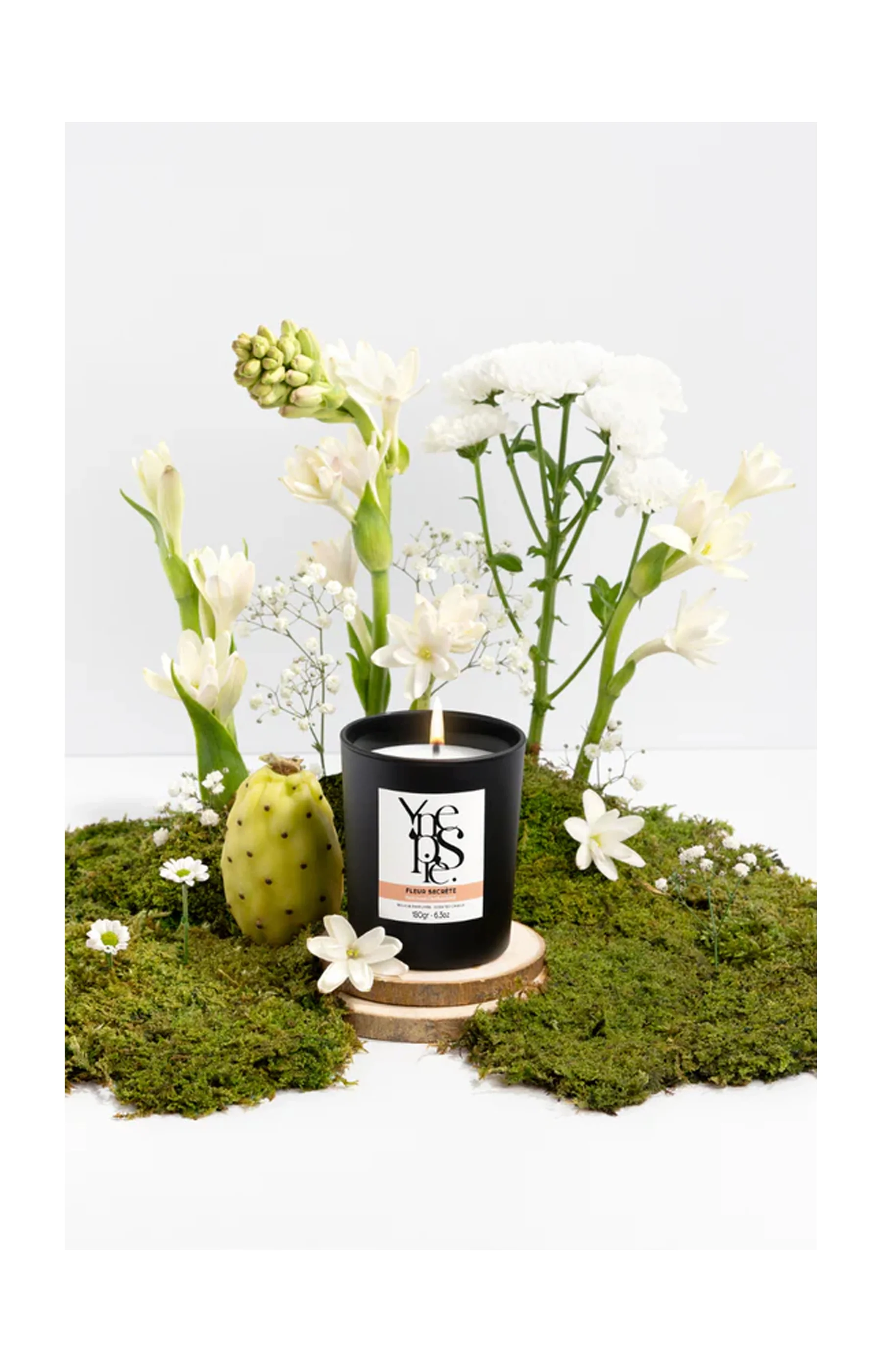 Bougie parfumée - Fleur Secrète - 180 g - Image 2