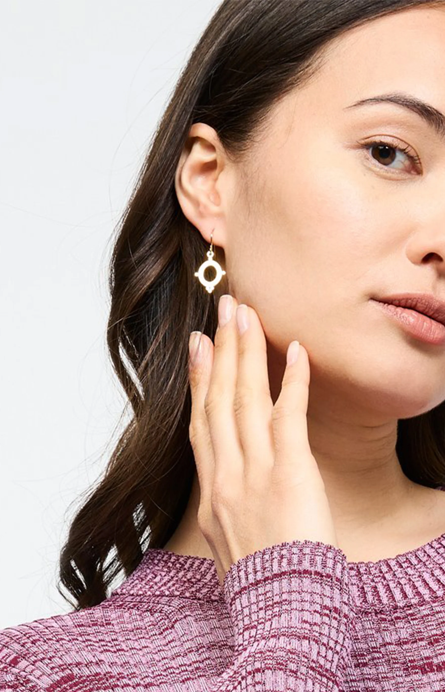 Boucles d’oreilles - Acier inoxydable - Doré - Image 2